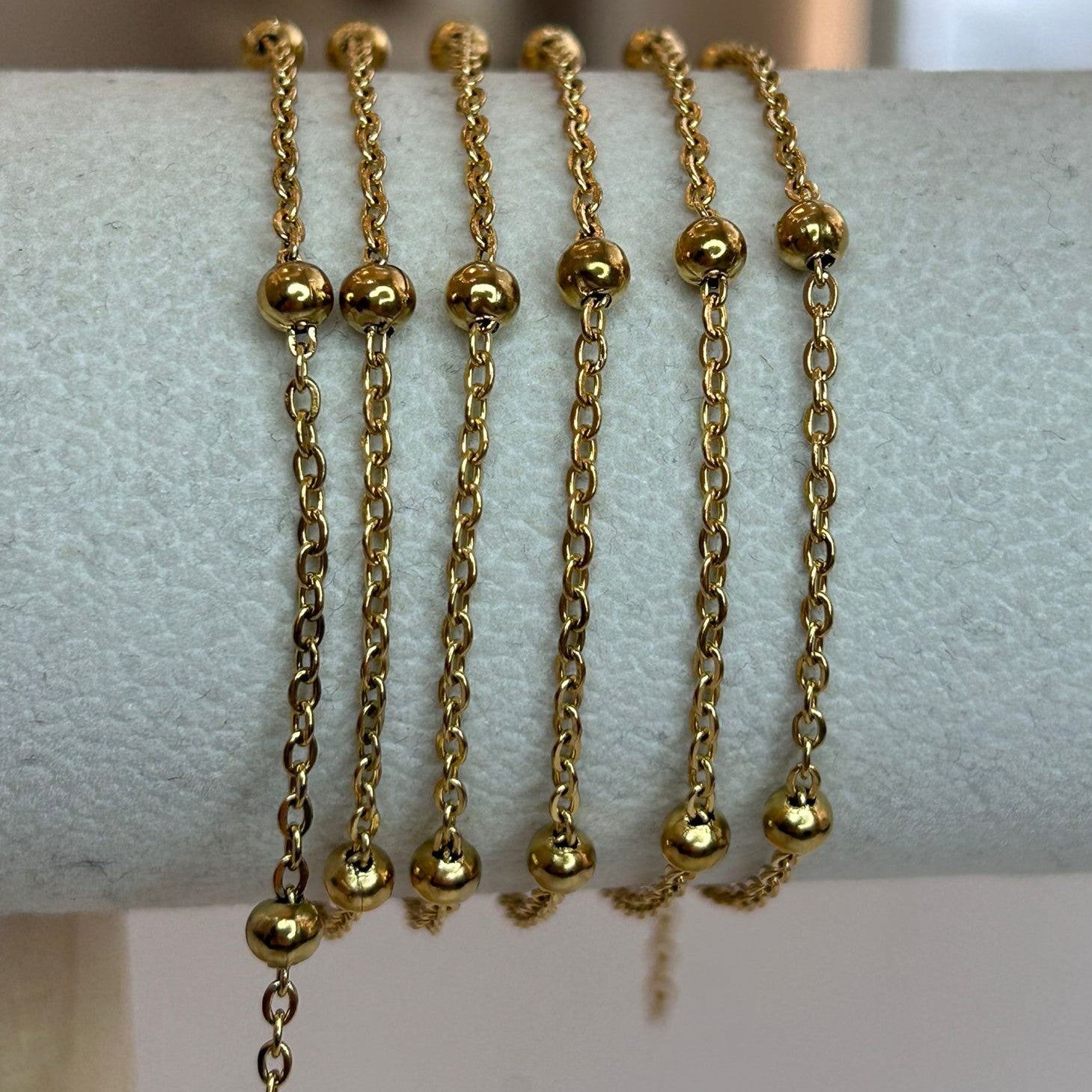 1.35mm Satellite Chain (Gold)