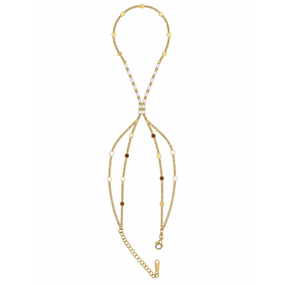 Asteria Hand Chain Bracelet (Gold)