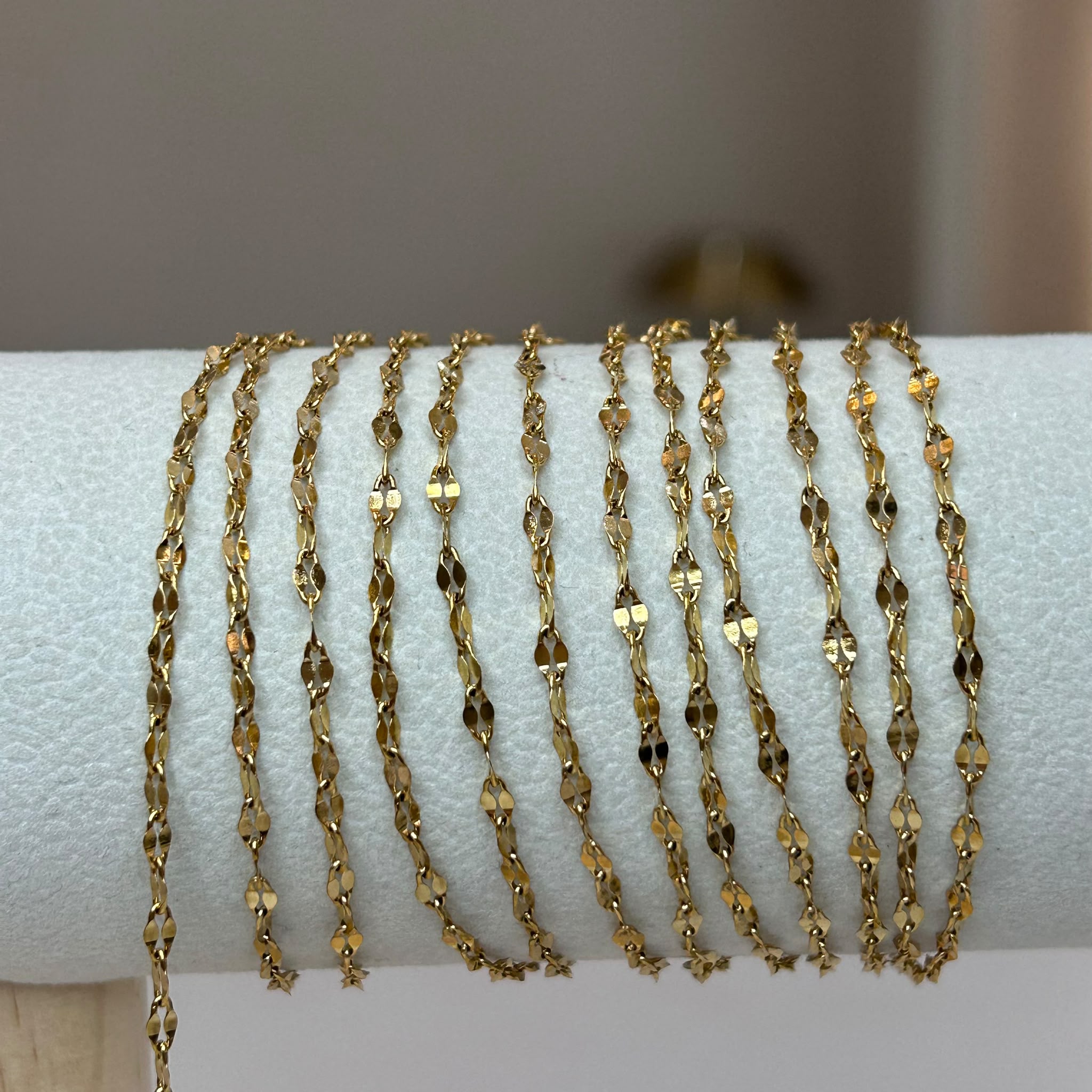 Diamond Cut Chain (Gold)