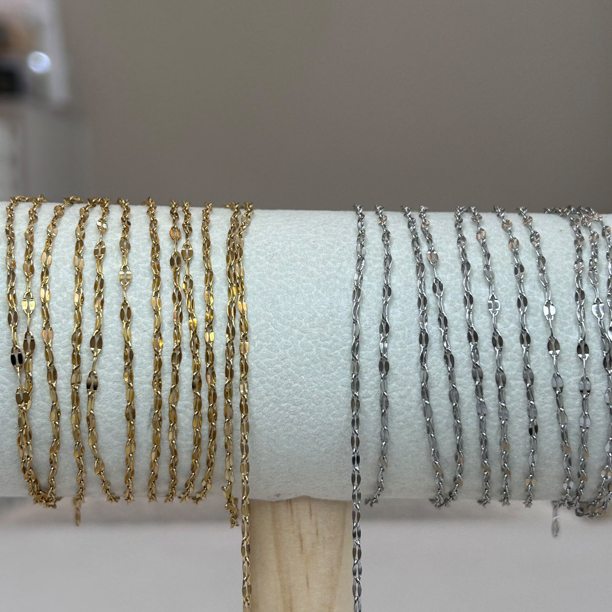 Marquise Link Chain (Gold & Silver)