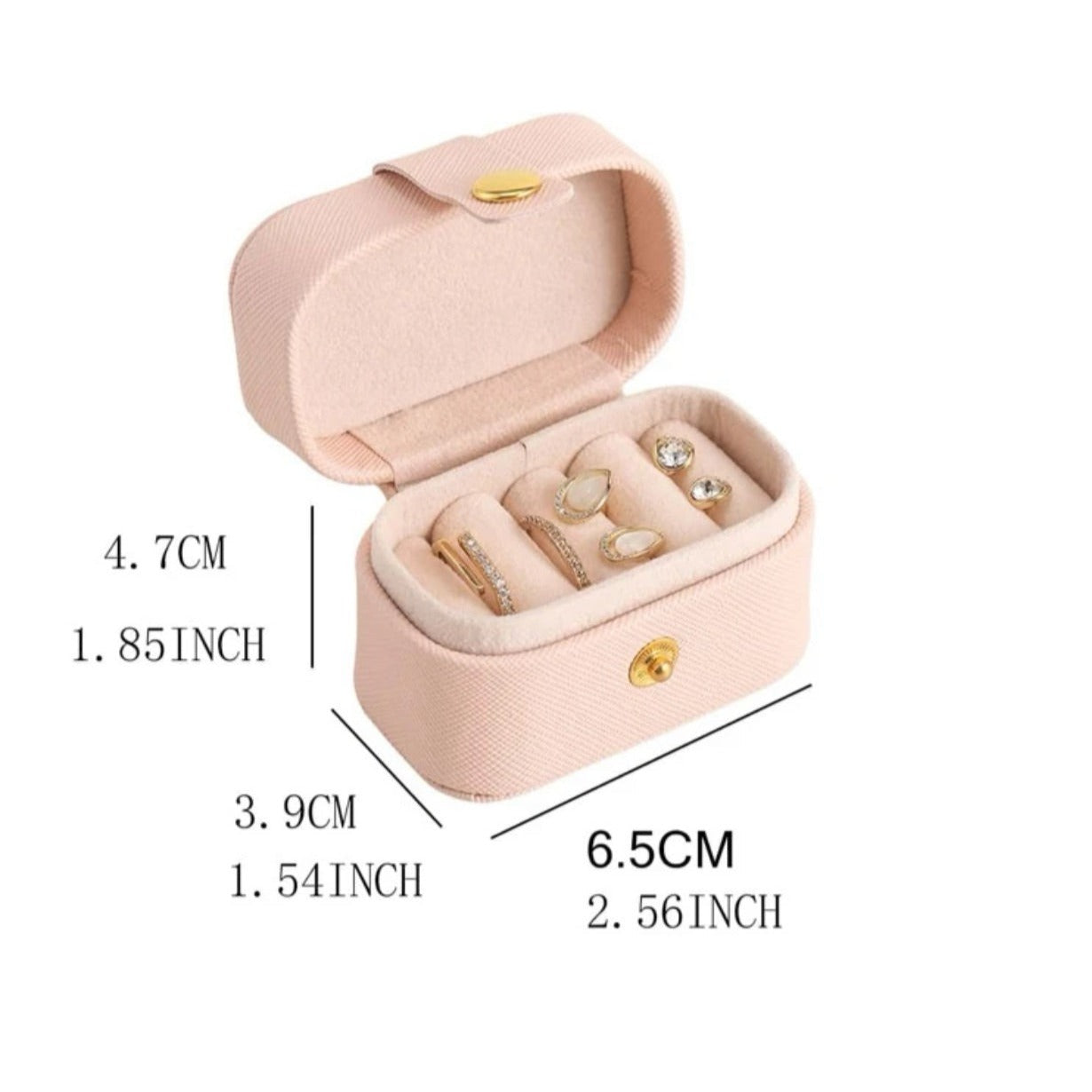 Mini Travel Jewellery Box
