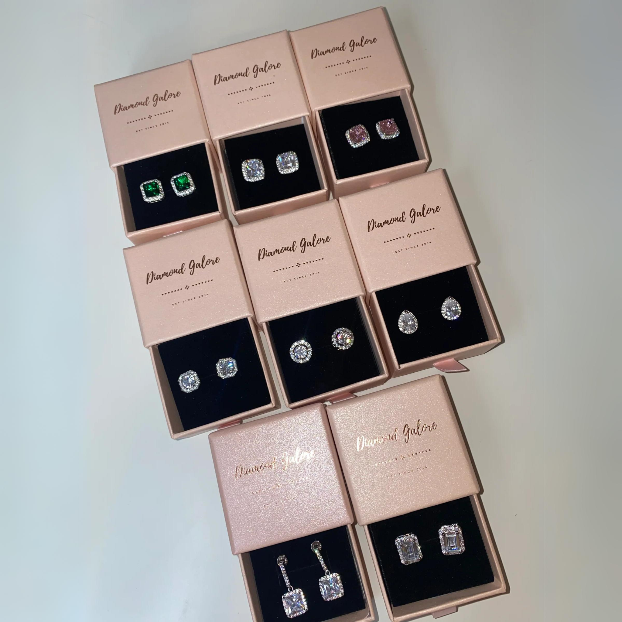 A £10 mystery gift pack indicating a sterling silver stud earrings gift pack.