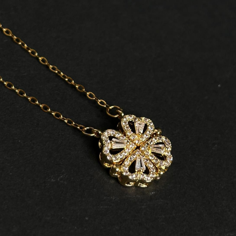 2 in 1 Magnetic Heart Necklace