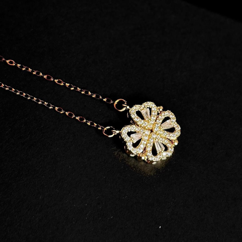 2 in 1 Magnetic Heart Necklace