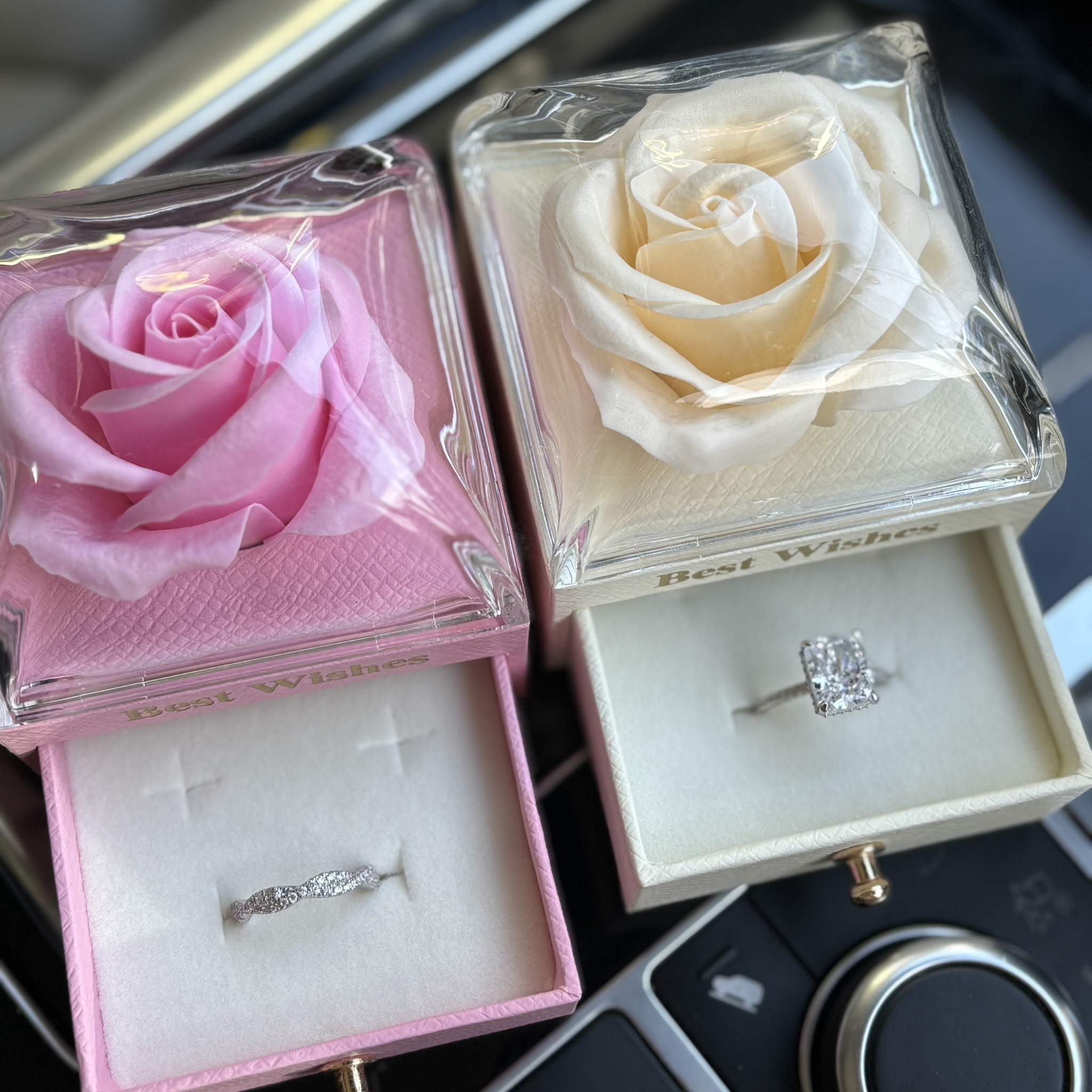 Eternal Rose Gift Box with Drawer