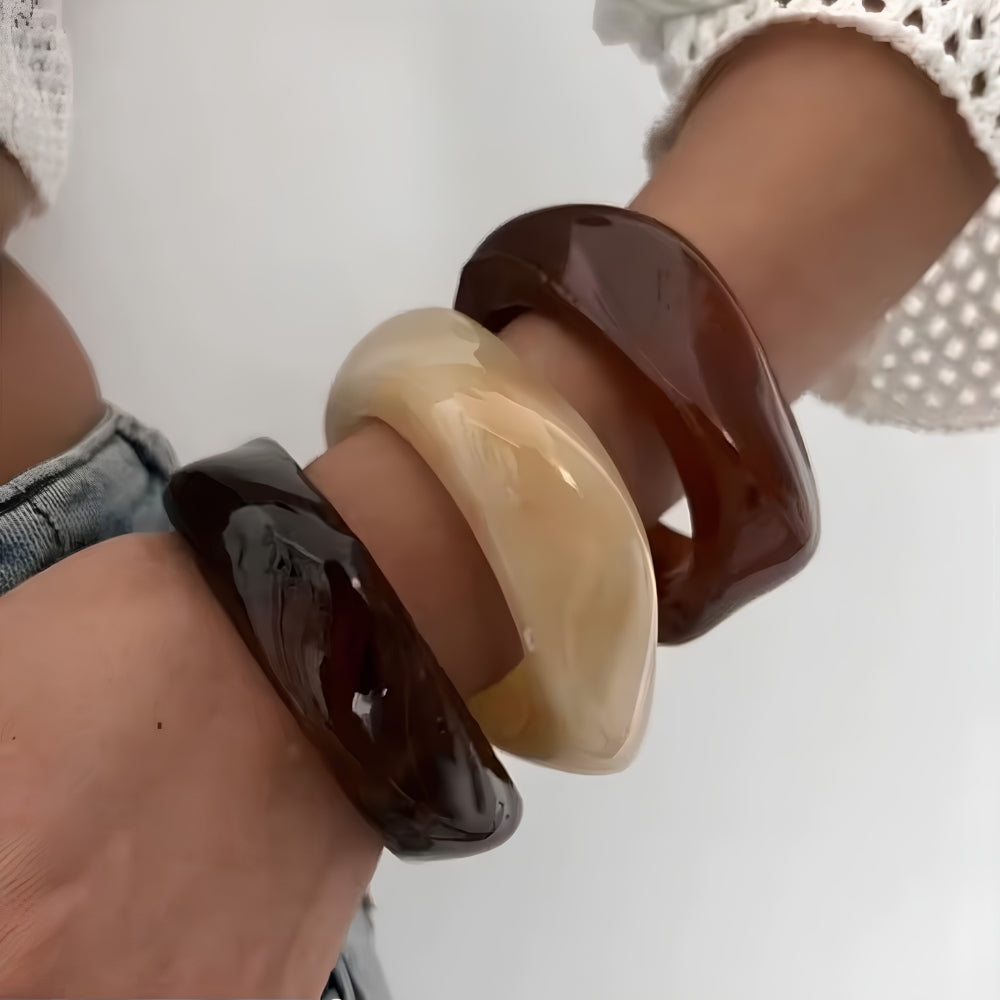 Acrylic Chunky Bangle