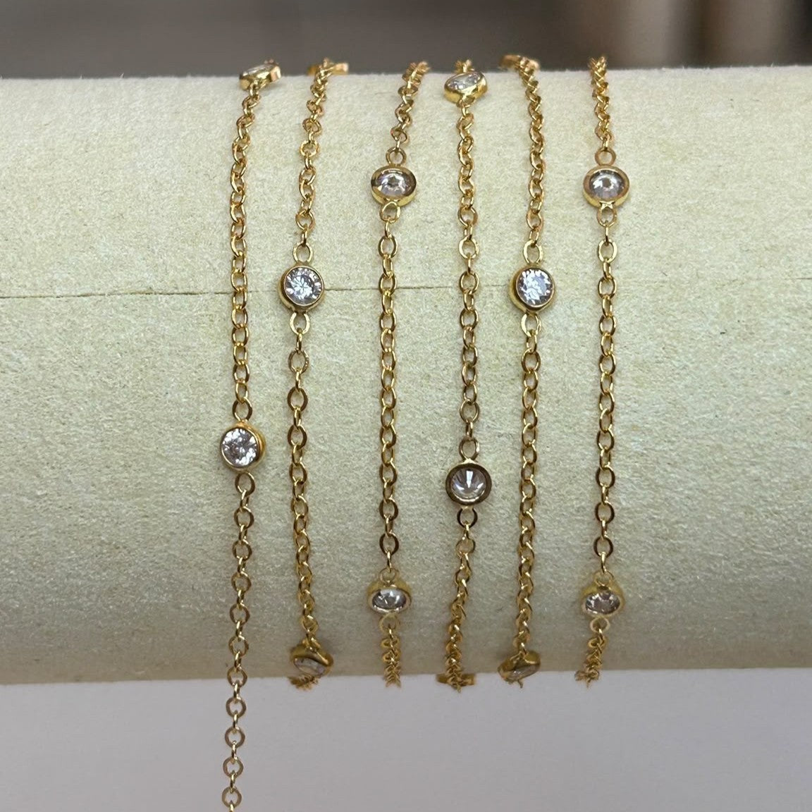 1.7mm Bezel Link Chain