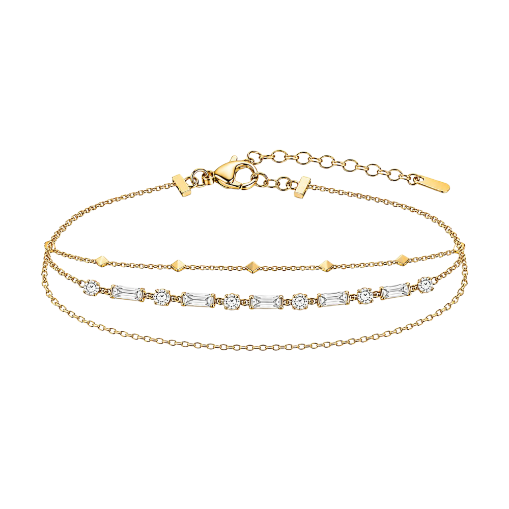 Celeste Layered Bracelet Gold