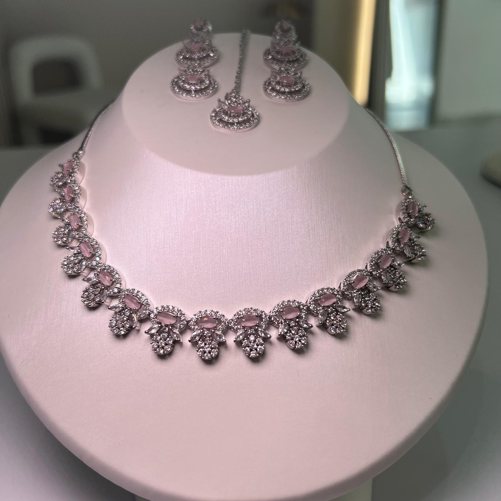 Celestia Royale Necklace and Earrings set