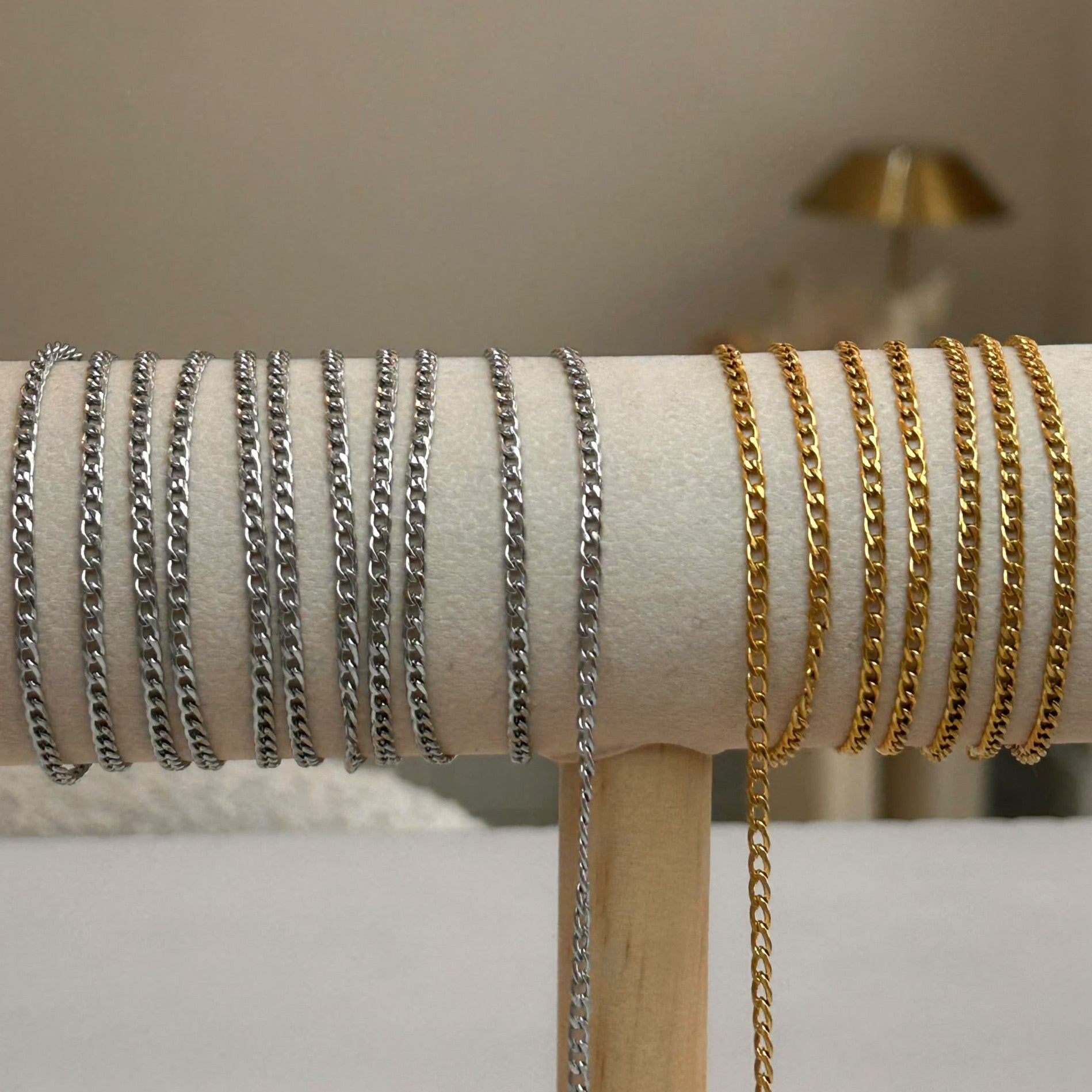 Classic Curb Chain (Gold & Silver)