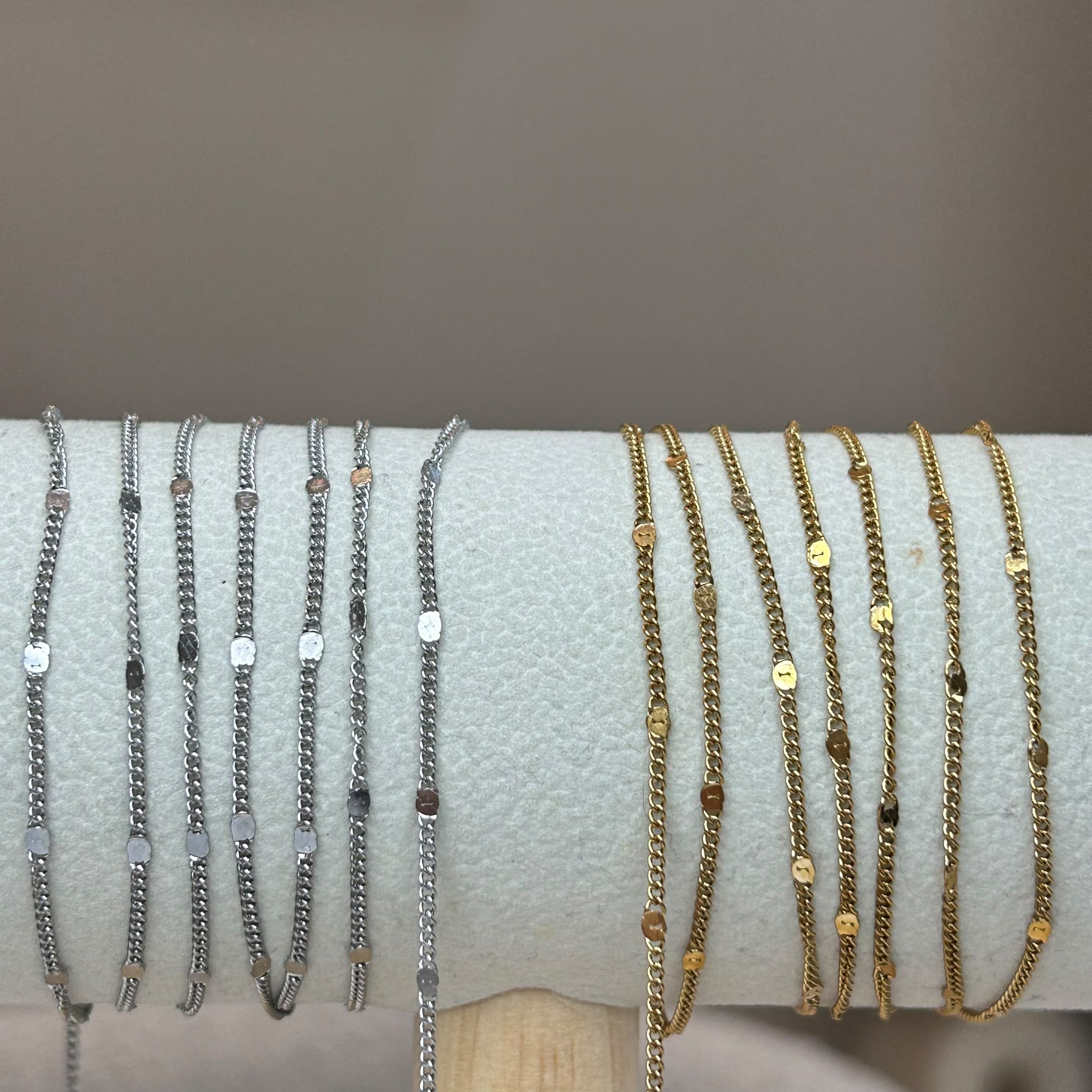 Classic Prism Chain (Gold & Silver)