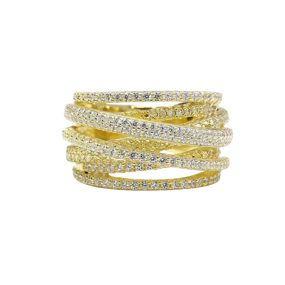 Crossover Ring (Gold)
