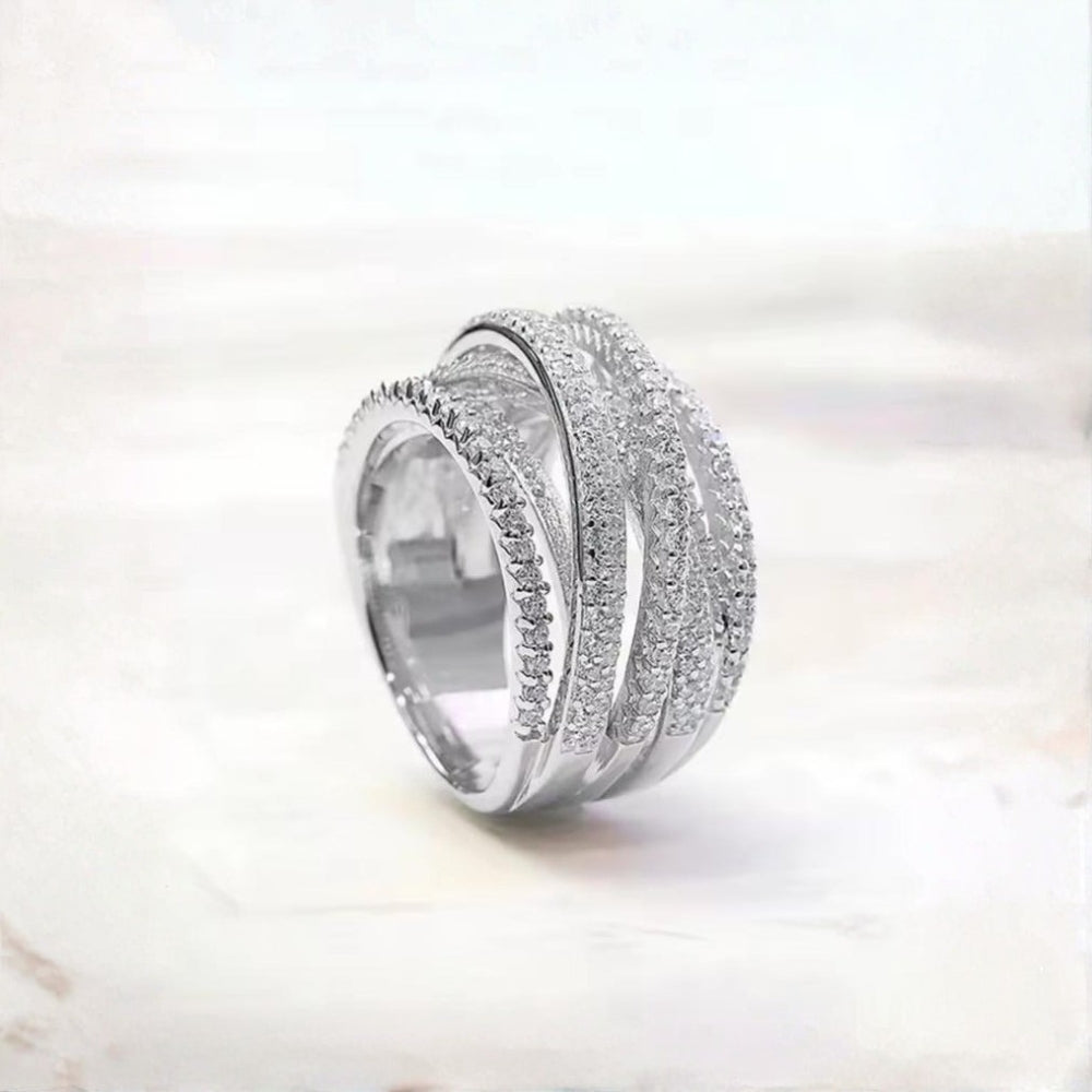 Crossover Ring (Silver)