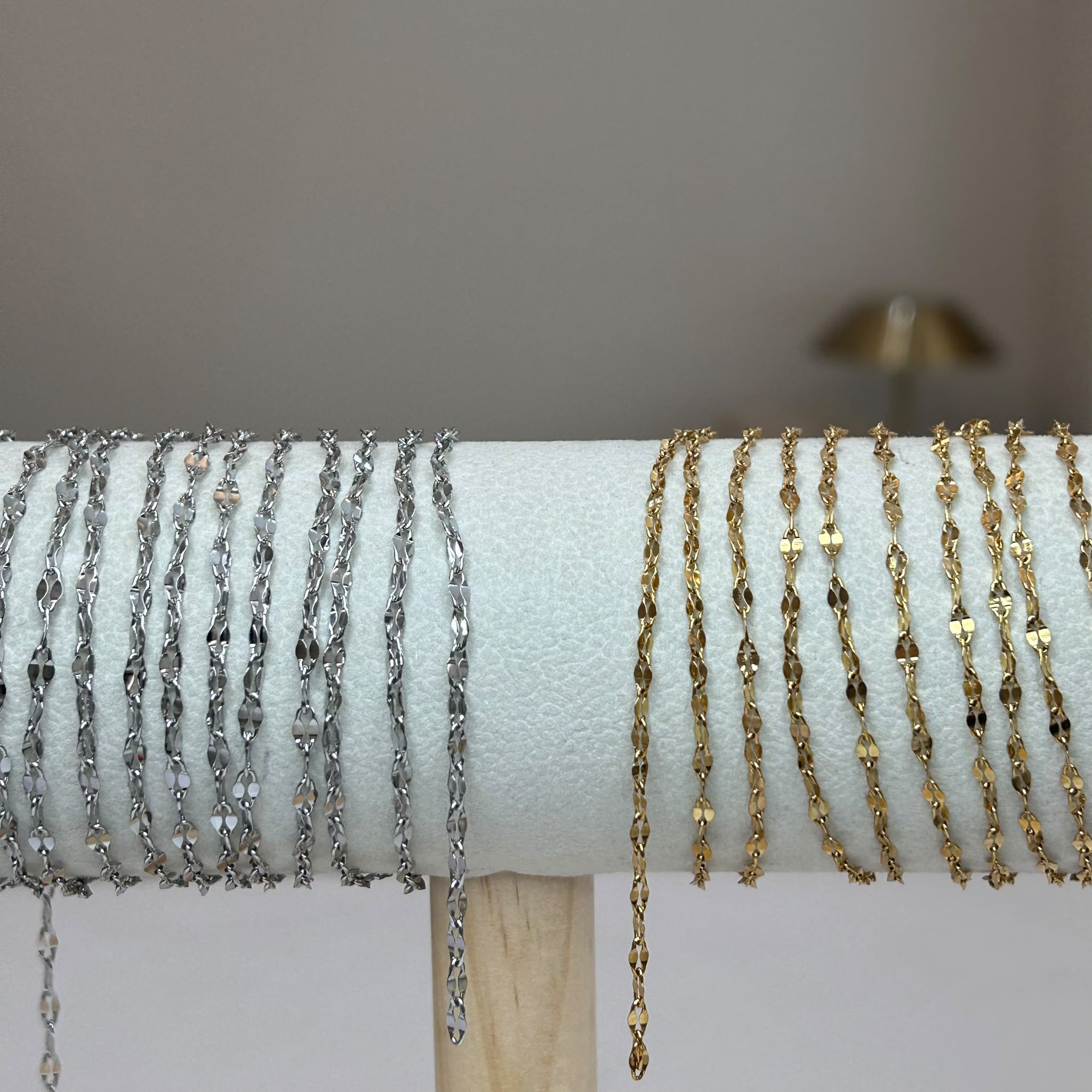 Diamond Cut Chain (Gold & Silver)