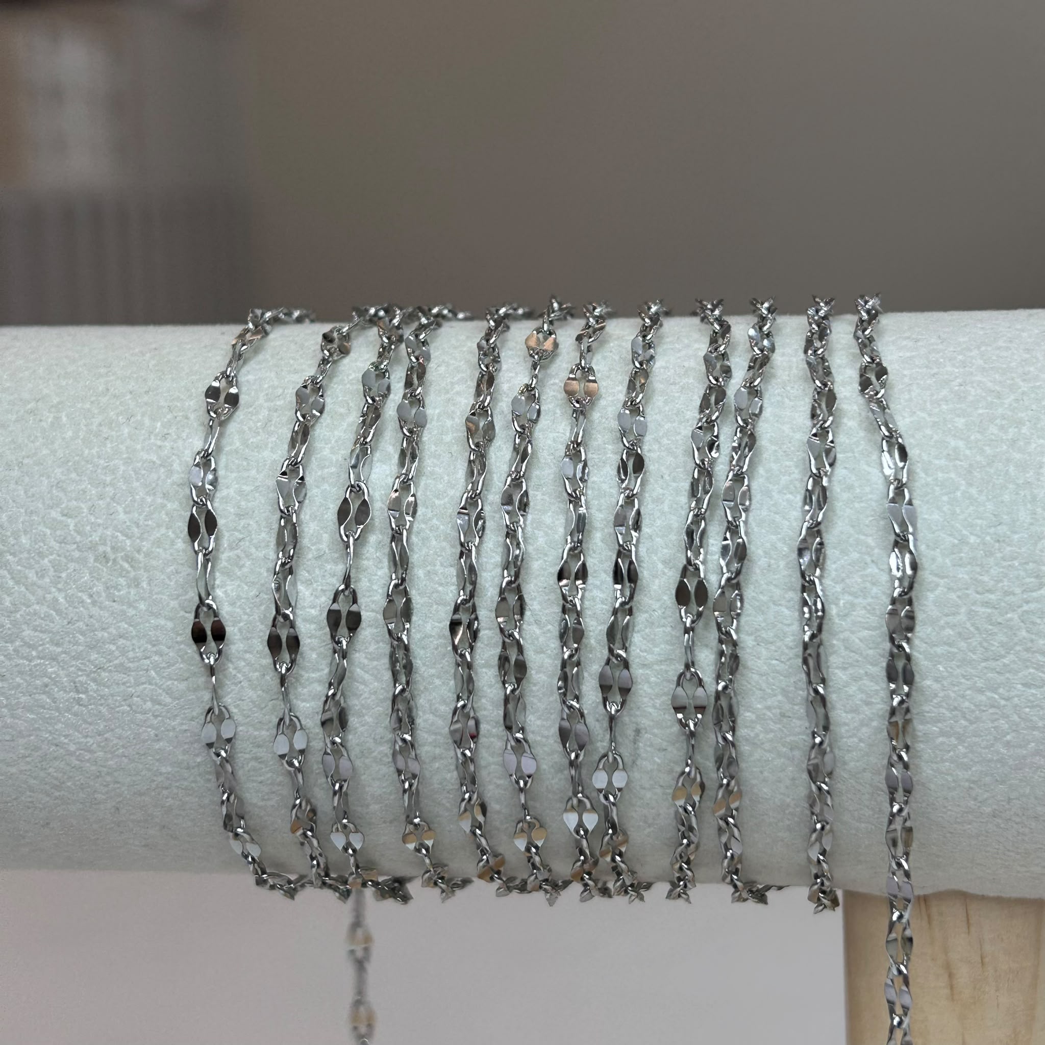 Diamond Cut Chain (Silver)