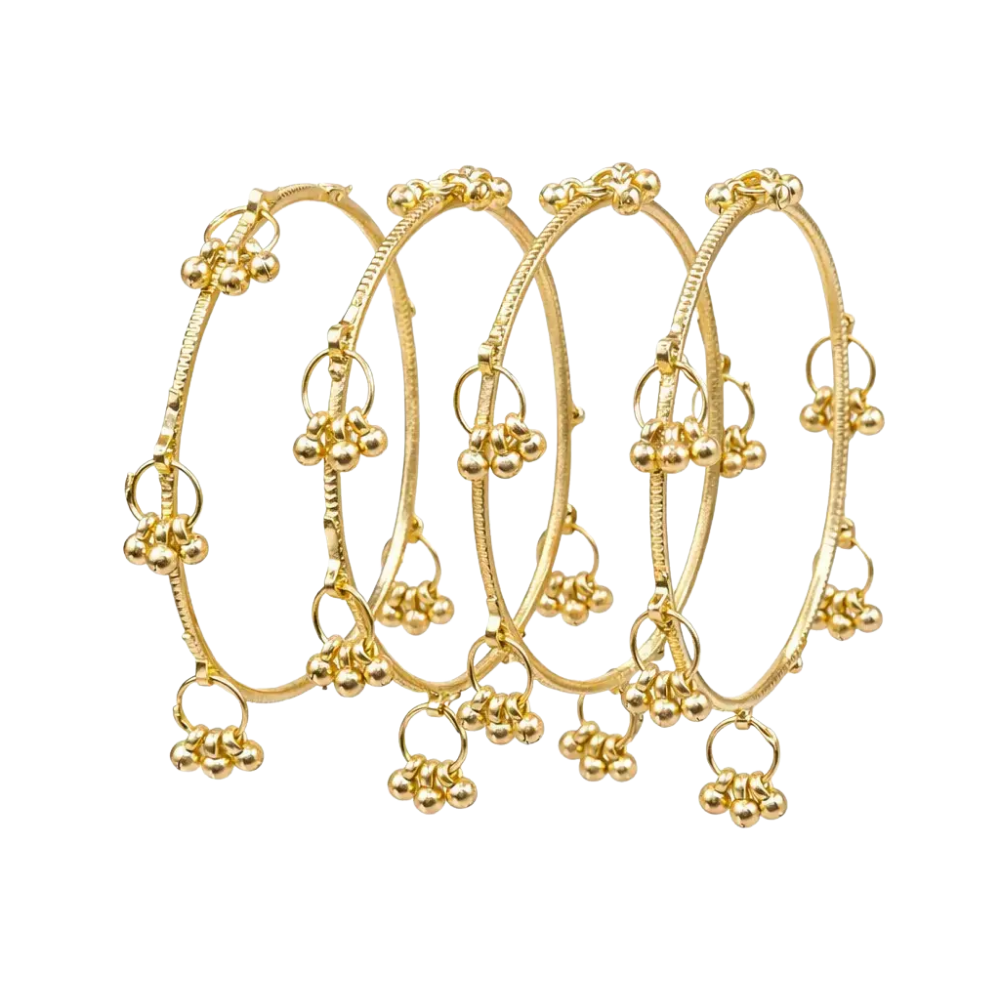 Kashmiri Bangles Set (4 Pieces)