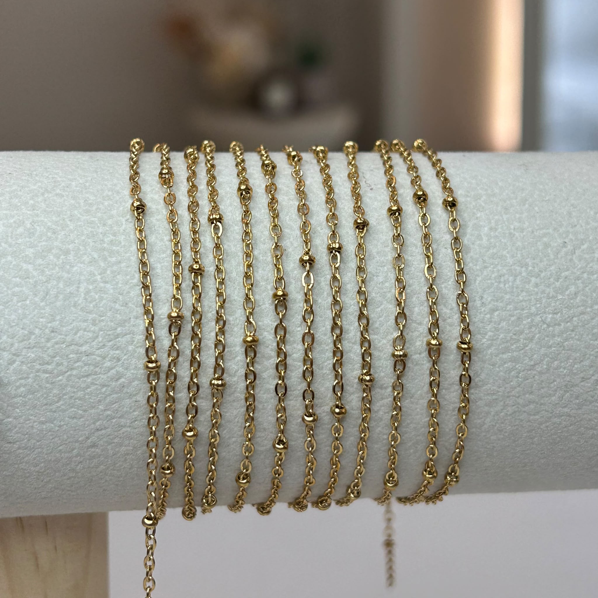 Orb Link Chain (Gold)