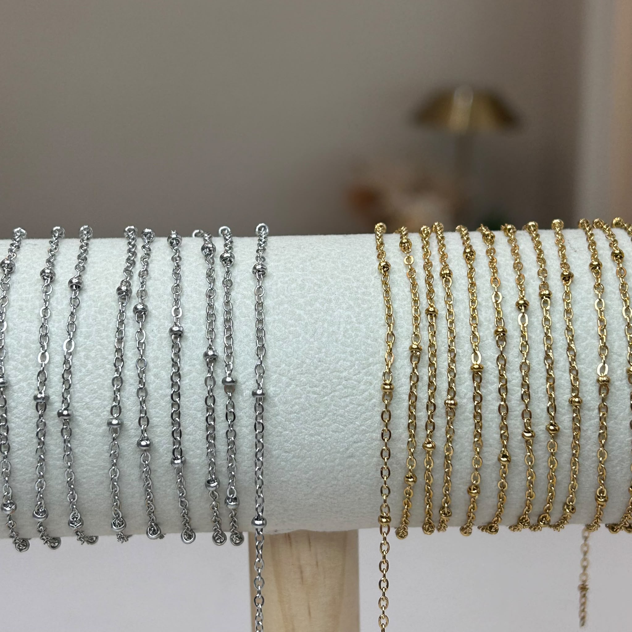 Orb Link Chain (Gold & Silver)