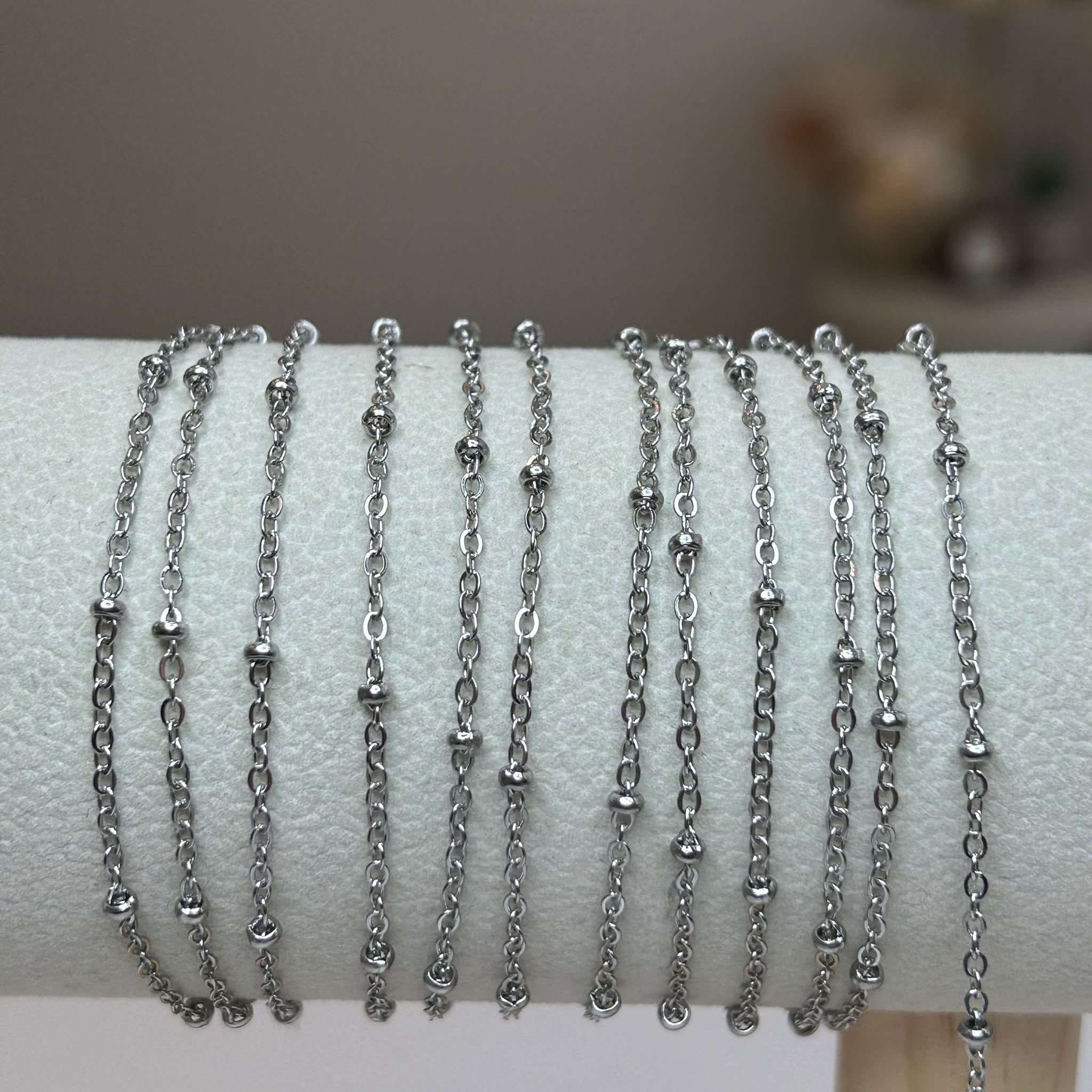 Orb Link Chain (Silver)