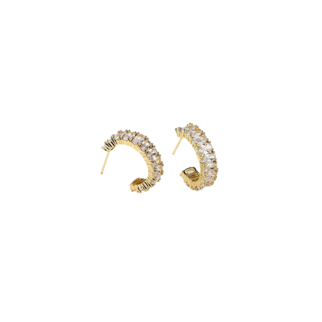 Amal Gold/Silver Hoop Earrings