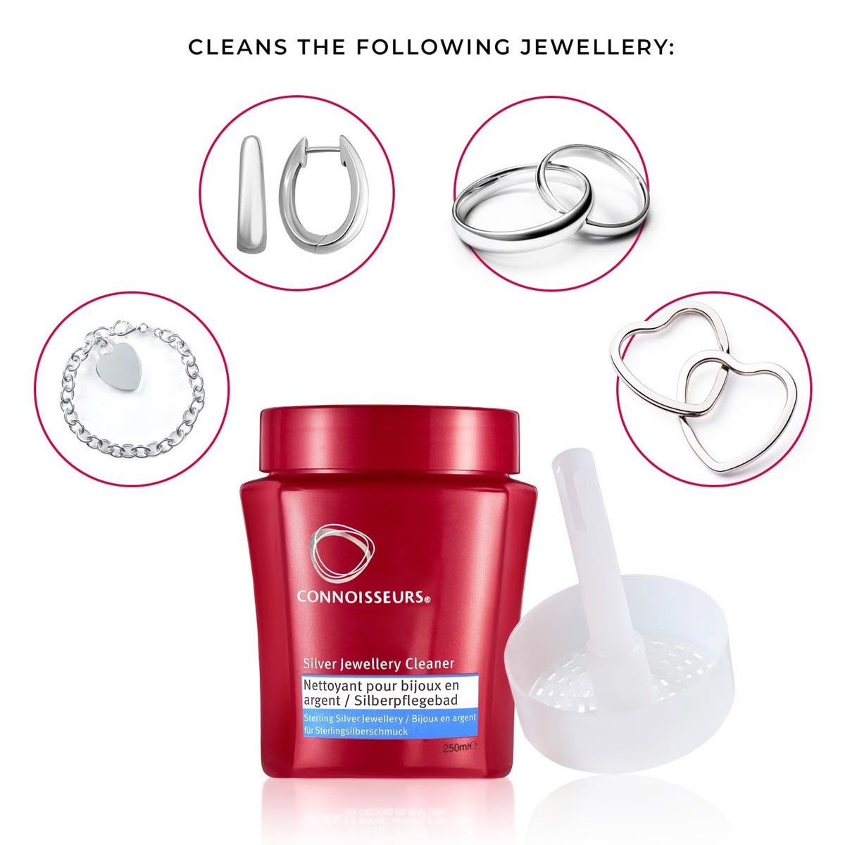 Silver Luxe Jewellery Cleanser – 250ml