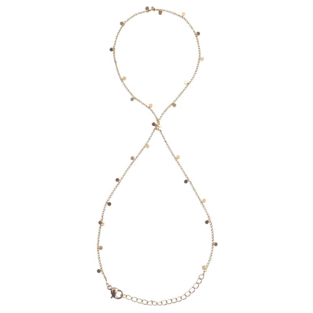 Stardust Hand Chain Bracelet (Gold)