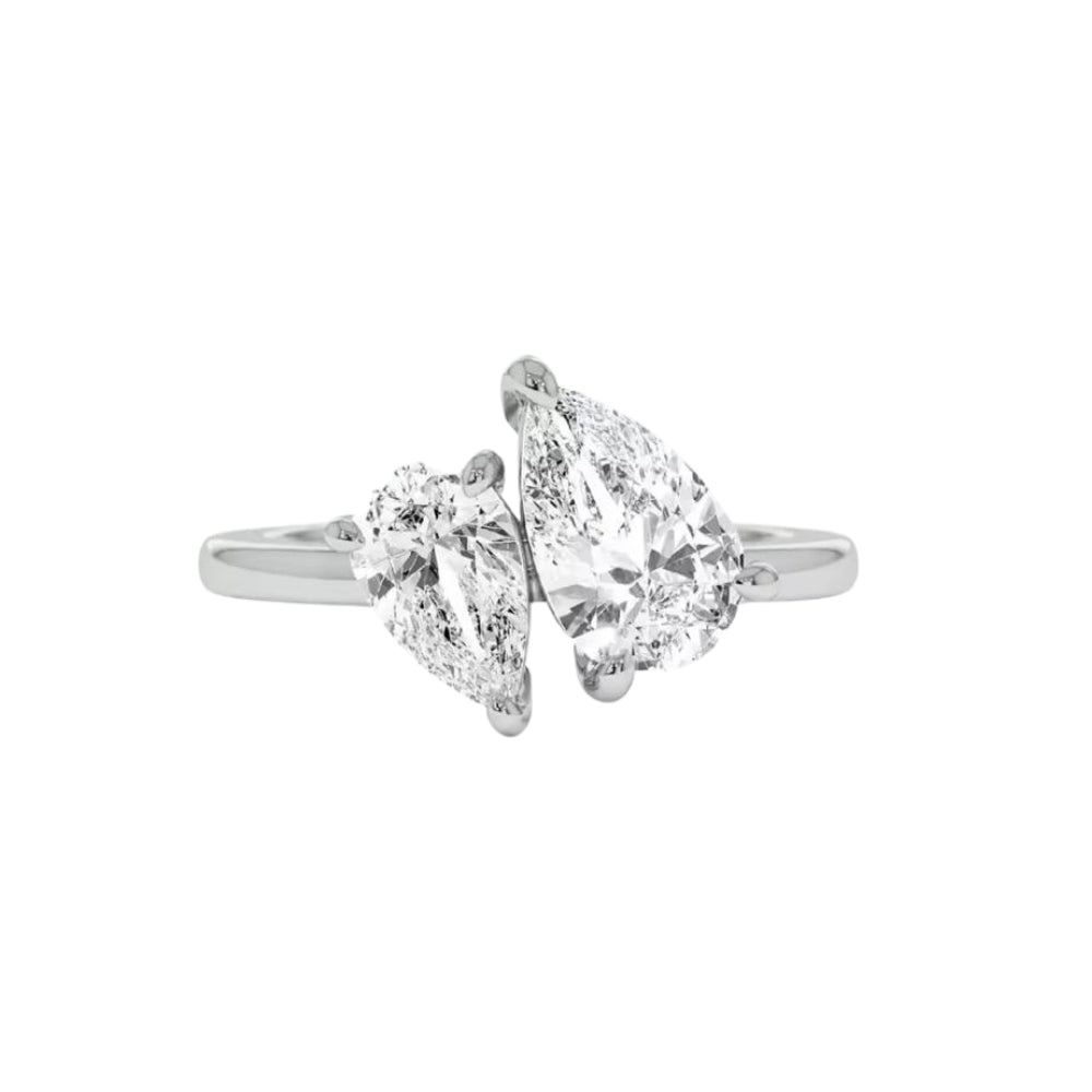 Toi et Moi Ring (Silver)