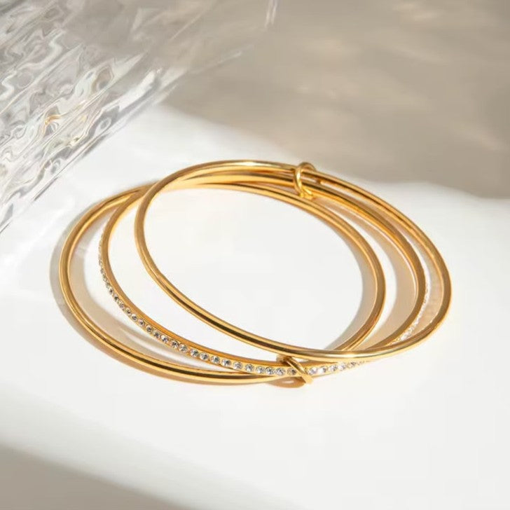 Triple Stacked Bangle